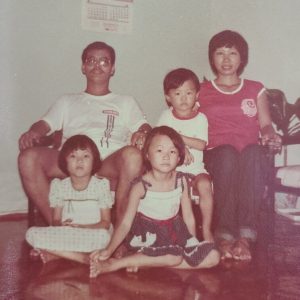 Daisy Chan and family